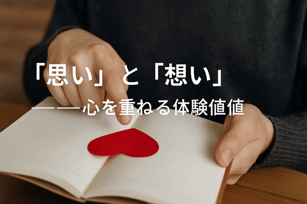 「思い」と「想い」