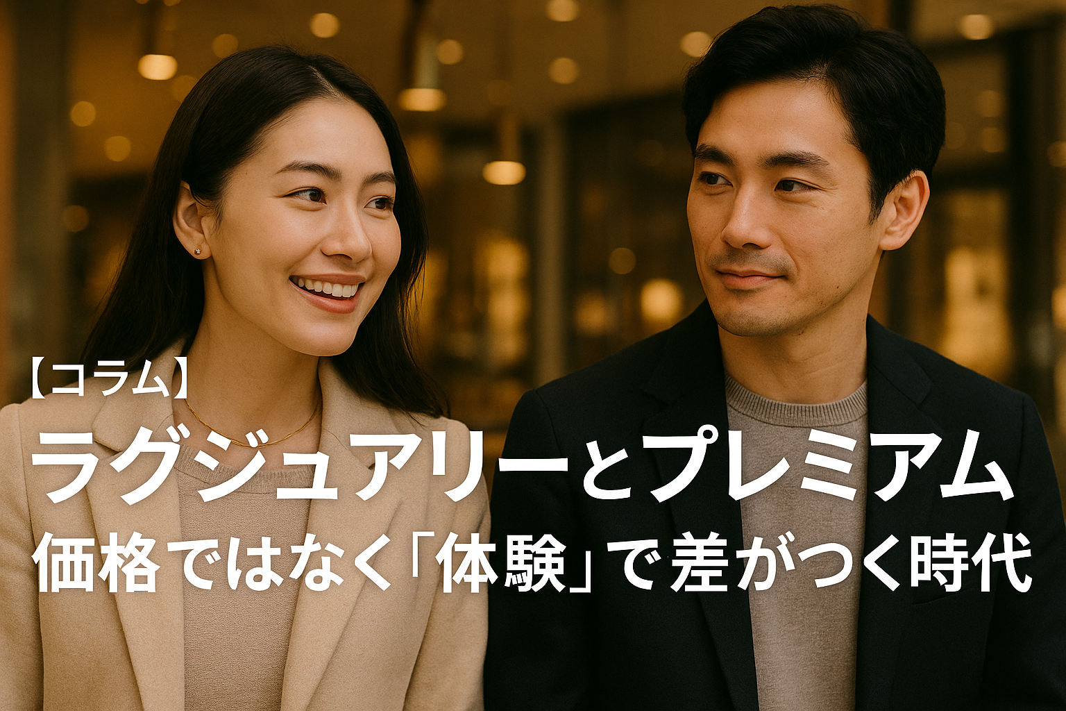 ラグジュアリーとプレミアム