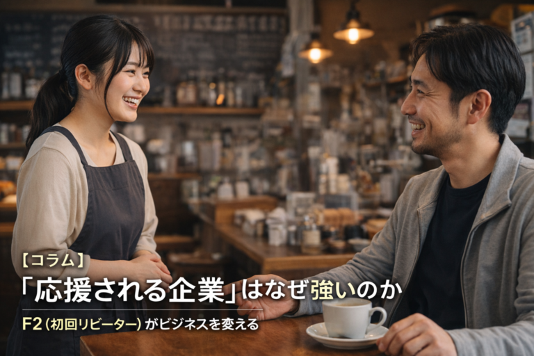 F2層（初回リピーター）がビジネスを変える〜